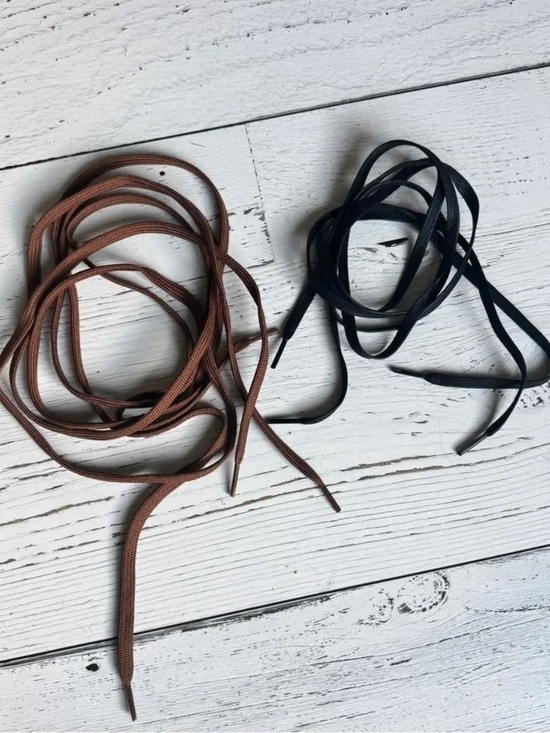 New Balance Shoes - Shoe Strings - 2 pairs (black and Brown)